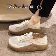 [ส่งเร็วพิเศษ!] 🎀พร้อมส่ง❣️( TX350) Hiso รองเท้าผ้าใบผู้หญิง รองเท้าผูกเชือก ถนอมเท้า พื้นนิ่ม ใส่รัดส้น ใส่เหยียบส้น ก็สวยเท่ (3สี)
