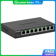 Netgear | Netgear Ms308 Multi-Gigabit Switch / 2.s 8-Port / Silent Fanless / Desk or Wall Type