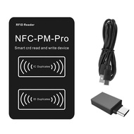 GO Auto-RFID Smart Chip Reader PM PRO Decoder NFC Key Copier ID IC Tag Clone 13.56Mhz 125Khz Badge W