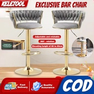 bar chair Nordic iron High Bar Stool Bar Chair Eames Chair Dining Chair  Cushion Dining Chair Cafe B