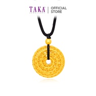 TAKA Jewellery Heritage Filigree 999 Pure Gold Necklace