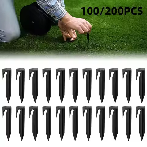 Lawn Mower Boundary Pegs For Securely Anchoring Robot Mower Perimeter Boundary Cable Lawn Nails Gard