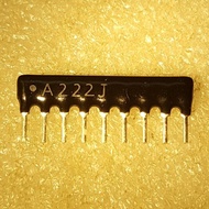 Array Resistor pack r-pack A222J 222 2.2K 9pin 9foot