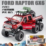 KIDAMI 1:32 Ford Raptor F150 Big Wheel MINIAUTO Alloy Diecast Car Model Toys For Childrens Gifts маш