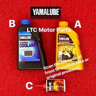 YAMALUBE SEMI SYNTHETIC 10W-40 (0.8L) AT MOTORCYCLE OIL / ENGINE OIL + OIL FILTER + COOLANT 100% ORI
