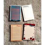 CCHILVMAKES_ Long Memo Pad Memo Paper/