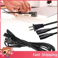 Honglai8 Power Cable Splitter  US Plug 125-250V IEC320 C7 To Nema 1-15P Cord for Equipment