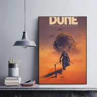 2024 Sci-fi Movie "Dune 2" Poster Canvas Painting Modern Home Living Room Bedroom Bar Aesthetic Deco