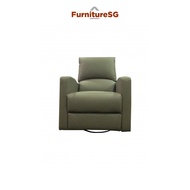 (FurnitureSG) Rocking Swivel Recliner Sofa Arm chair Lazy Boy