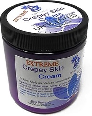 Extreme Crepey Skin Body & Face Cream with Hyaluronic Acid, Alpha Hydroxy and more for Dry & Damaged