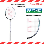 【YONEX】　Badminton Racket ASTROX 88D Game.  3AX88D-G Black/Silver (076)