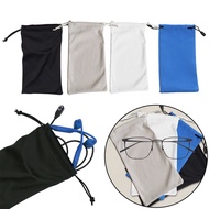 【Brighthor】4Pcs Portable Soft Cloth Waterproof Sunglasses Bag Microfiber Dust Storage Pouch Glasses 