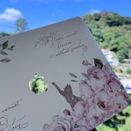 電腦保護殼 筆電 MacBook Pro/Air 自家設計 玫瑰粉貓貓