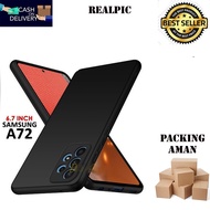 Samsung Galaxy A72 5G Casing / Samsung Galaxy A72 4G SoftCase Black Matte