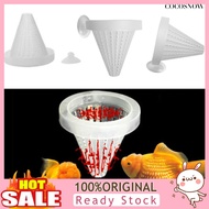 [CIDI] 5Pcs/Set Aquarium Fish Tank Feeder Food Blood Cone Funnel Feeding Tool