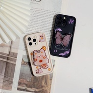 [3D16] Softcase Macaron + Popsocket For Oppo Reno 11 11F A38 A18 A98 A58 A78 A57 2022 A77S A17 A17K 