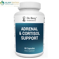 Exp:6/27 Dr. Berg's Adrenal & Cortisol Support 60 cap Dr Berg