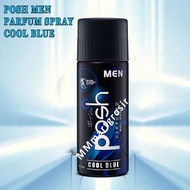 Posh Men Perfumed Body Spray / Minyak Wangi / Cool Blue / 150ml