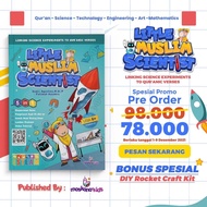 LITTLE MUSLIM SENTIST MASKANA KIDS - SCIENCE BOOK FOR CHILDREN - SCIENCE EXPERIMENT BOOK AL-QURAN An