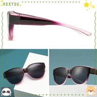 NEXTSG Driving Sunglasses, UV Protection Y2K Fit Over Sunglasses, Summer Round Frame Retro Wear Over