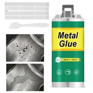 Metal Glue 50g Welding Repair Bonding Adhesive Fast-Drying Metal Glue for Home Outdoor Industry Mech