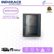 Indorack WIR7015S 15U Box Rak Server Modem Wifi Gantung Dinding Tembok