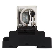 JQX-30F-2Z relay, 30A current power relay set with voltage base 220vac 24vdc 12vdc relay module