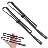 2 Pack 42.5-Inch Length SMA-Female Dual Band 144/430Mhz Foldable CS Tactical Antenna for GMRS Radio 