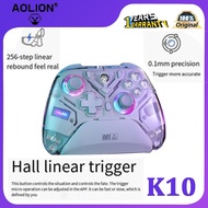 AOLION AL-K10 Gospel three mode game controller RGB light Hall rocker EVA linear trigger switch Mobi