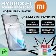 Xiaomi Hydrogel Screen Protector Mi Poco M4 M3 M2 F4GT F3 F2Pro F1 X4Pro X3 Transparent Film With Fr