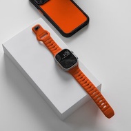 【美國NOMAD】Apple Watch專用運動風FKM橡膠錶帶-49/45/44/42mm