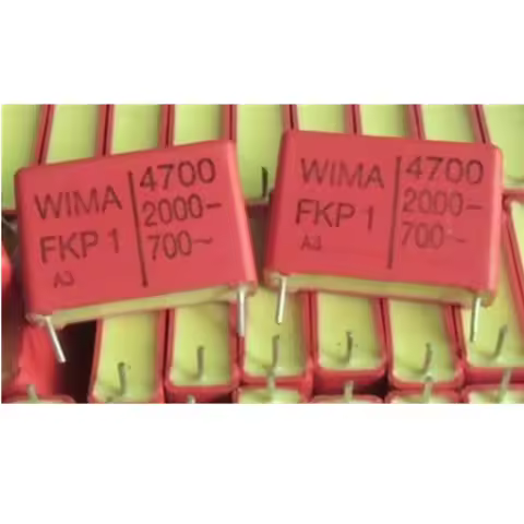 2PCS/5PCS/10PCS/Lot WIMA FKP1 0.0047UF 2000V 2000v4700PF foil film capacitor 4700PF 4n7 2000V472 Foo