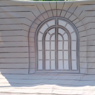 Ready 3x3m canvas wedding background