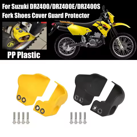 Motorcycle Accessories Fork Shoes Cover Guard Protector For Suzuki DRZ400 DRZ400E DRZ400S DRZ 400 40