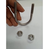 U-BOLT 1/4" X 1 1/4"