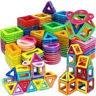 40-60pcs Transparent 4-Color Magnetic Building Blocks, Suitable For Children 3+ Years Old, Freely Co