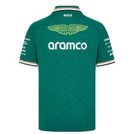 2026F1 racing suit + Aston Martin team F1 racing suit + summer men's and women's short-sleeved Polo 