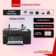 Canon G4770 4 In 1 Wifi Inkjet Printer Refill Ink System G4010 T930dw T920dw L5260