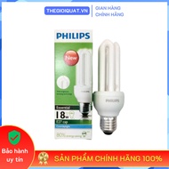 [Speed] Philips 18W compact Bulb - 3U Essential E27 white &amp; yellow light - Genuine product