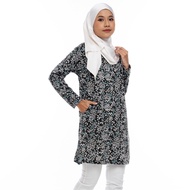 AQEELA Basic Muslimah T-Shirt -Black (aq999e)