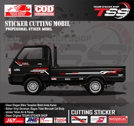 sticker mobil l300 sticker mobil mitsubishi colt l300 sticker lis mobil keren sticker motif variasi