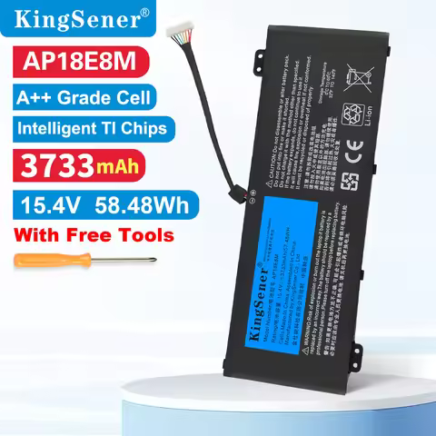KingSener AP18E8M Laptop Battery for Acer Nitro 5 AN515-54 AN515-55 AN517-51 7 AN715-51 Aspire 7 A71