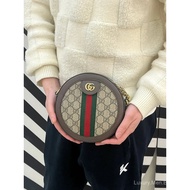 [1: 1] GG25FW Ophida Series GG Round Cake Bag Shoulder Messenger Bag 550618