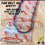 MESIN Van belt v belt fan belt ac 4pk777 new grandmax granmax dual vvti 2023 up machine 2nr original