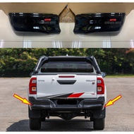 ORIGINAL TOYOTA HILUX REVO GR SPORT REAR BUMPER COVER RH LH