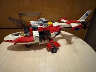 Lego 7903 醫療 直升機 樂高 城市 積木 rescue helicopter 絕版 city 飛機  人仔