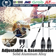 2PC Dayung Aluminium Kayak Paddle / Boat Oars Dayung Perahu Kano Perahu Karet Aksesoris Olahraga Air