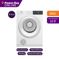 ELECTROLUX UltimateCare 300 เครื่องอบผ้าฝาหน้า 8 kg รุ่น EDV804H3WC + ฐานรอง