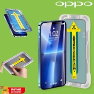 LAYAR Tempered Glass Superfit Clear Bening Oppo A72 A73 A74 5g A76 A77 A77s A78 5g A91 A92 A93 5g A9
