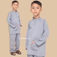 BAJU MELAYU MODEN BUDAK KELABU GREY BAJU MELAYU KANAK KANAK KELABU GREY GRAY BAJU MELAYU ANAK KELABU GREY GRAY RAYA 2022